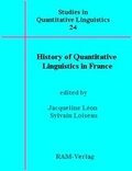 Cover: Studies in Quantitative Linguistics 24 - RAM-Verlag