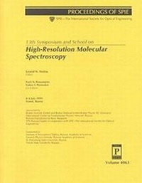 Abbildung von: Symposium and School On High-Resolution Molecular Spectroscopy - SPIE Press