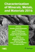 Cover: Characterization of Minerals, Metals, and Materials 2016 - Springer
