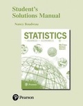 Cover: Student Solutions Manual for Statistics for Business and Economics - Pearson