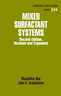 Abbildung von: Mixed Surfactant Systems - CRC Press