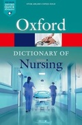 Cover: A Dictionary of Nursing - Oxford University Press