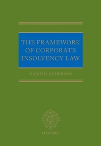 Abbildung von: The Framework of Corporate Insolvency Law - Oxford University Press