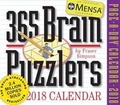 Cover: Mensa 365 Brain Puzzlers Page-A-Day Calendar 2018 - Algonquin Books