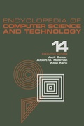 Cover: Encyclopedia of Computer Science and Technology - CRC Press