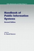 Cover: Handbook of Public Information Systems, Second Edition - Marcel Dekker Inc