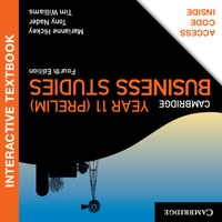 Abbildung von: Cambridge Year 11 (Prelim) Business Studies 4th Edition Interactive Textbook - Cambridge University Press