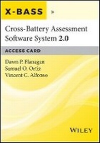 Enlarge image Cover: Cross-Battery Assessment Software System 2.0 (X-BASS 2.0) Access Card - Wiley
