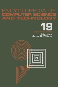 Enlarge image Cover: Encyclopedia of Computer Science and Technology - CRC Press