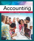 Cover: Working Papers, Chapters 18-26 for Warren/Reeve/Duchac's Accounting, 27E - CENGAGE Learning Custom Publishing