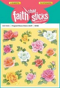 Enlarge image Cover: Fragrant Roses Stick-N-Sniff - Faith That Sticks Stickers - Tyndale House Publishers