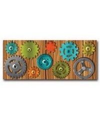 Enlarge image Cover: Factory Gears Plastic Backdrop (30'x4')