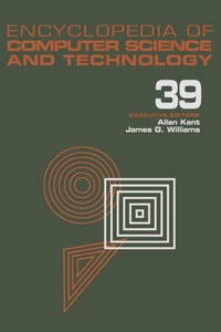 Enlarge image Cover: Encyclopedia of Computer Science and Technology - CRC Press