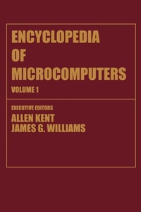 Enlarge image Cover: Encyclopedia of Microcomputers - CRC Press