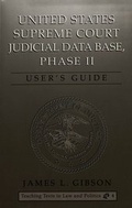 Cover: United States Supreme Court Judicial Data Base, Phase II - Peter Lang Verlag