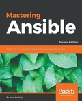 Cover: Mastering Ansible - Second Edition - Packt Publishing