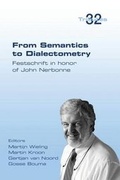 Cover: From Semantics to Dialectometry - College Publications