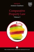 Cover: Comparative Property Law - Edward Elgar Publishing
