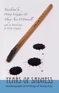 Cover: Years of Sadness - Cornell University East Asia Program