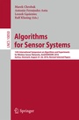 Cover: Algorithms for Sensor Systems - Springer
