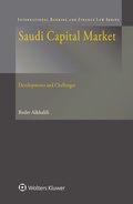 Cover: Saudi Capital Market - Kluwer Law International