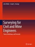 Cover: Surveying for Civil and Mine Engineers - Springer