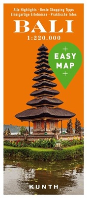 Abbildung von: KUNTH EASY MAP Bali 1:220.000 - Kunth Verlag