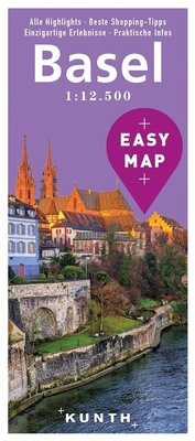 Abbildung von: KUNTH EASY MAP Basel 1:12.500 - Kunth Verlag