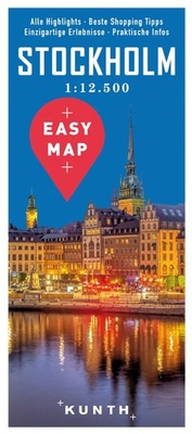 Abbildung von: KUNTH EASY MAP Stockholm 1:12.500 - Kunth Verlag