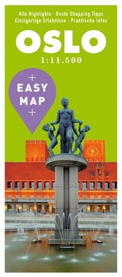 Abbildung von: KUNTH EASY MAP Oslo 1:11.500 - Kunth Verlag