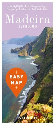 Abbildung von: KUNTH EASY MAP Madeira 1:75.000 - Kunth Verlag