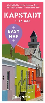 Abbildung von: KUNTH EASY MAP Kapstadt 1:15.000 - Kunth Verlag