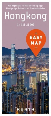 Abbildung von: KUNTH EASY MAP Hongkong 1:15.500 - Kunth Verlag