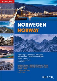 Abbildung von: Reiseatlas Norwegen 1:300.000 - Kunth Verlag