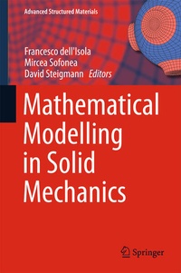 Enlarge image Cover: Mathematical Modelling in Solid Mechanics - Springer