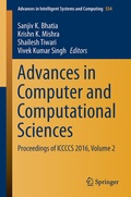 Cover: Advances in Computer and Computational Sciences - Springer