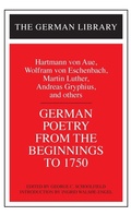 Cover: German Poetry from the Beginnings to 1750 - Continuum International Publishing Group Ltd.