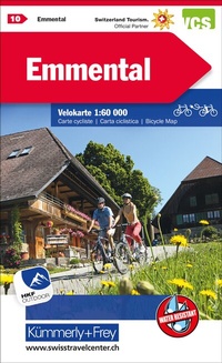 Abbildung von: Kümmerly+Frey Velokarte 10 Emmental 1:60.000 - Hallwag Kümmerly+Frey