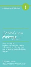 Cover: Gaining from Training 2016 - Naturally Loyal Publishing