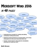 Cover: Microsoft Word 2016 In 90 Pages - Belleyre Books