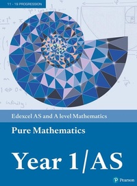Enlarge image Cover: Pearson Edexcel AS and A level Mathematics Pure Mathematics Year 1/AS Textbook + e-book - Pearson Education Limited