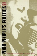 Cover: Poor People's Politics - De Gruyter