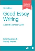 Cover: Good Essay Writing - SAGE Publications Ltd