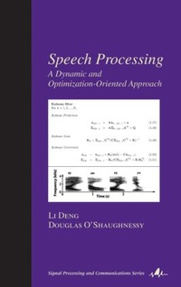 Abbildung von: Speech Processing - CRC Press