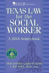Abbildung von: Texas Law for the Social Worker - Bayou Publishing
