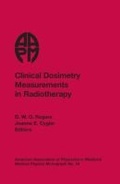 Cover: Clinical Dosimetry Measurements in Radiotherapy - American Association of Physicists in Medicine (AAPM)