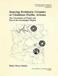 Cover: Sourcing Prehistoric Ceramics at Chodistaas Pueblo, Arizona - University of Arizona Press