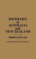 Cover: Sociology in Australia and New Zealand - Praeger Publishers Inc