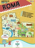 Cover: Mappa di Roma illustrata - ItalyForKids