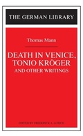 Cover: "Tonio Kroger", "Death in Venice" and Other Writings - Continuum International Publishing Group Ltd.